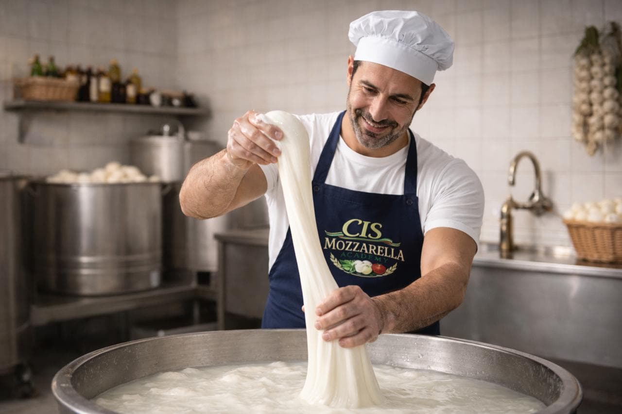 Master Cheesemaker at work